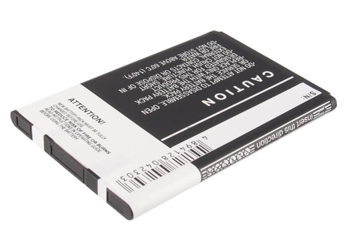 3.7V, 1500mAh, Li-ion Battery fits T-mobile, Lge739, Mytouch, 5.55Wh