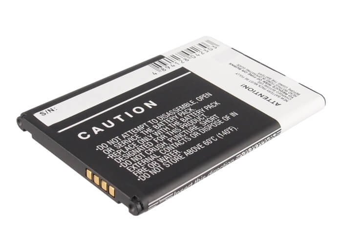 3.7V, 1500mAh, Li-ion Battery fits T-mobile, Lge739, Mytouch, 5.55Wh
