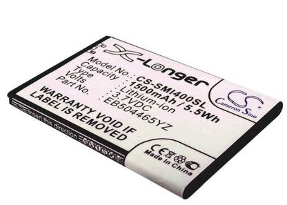 3.7V, 1500mAh, Li-ion Battery fits Uscellular, Geen, Sch-i100 Geen, 5.55Wh