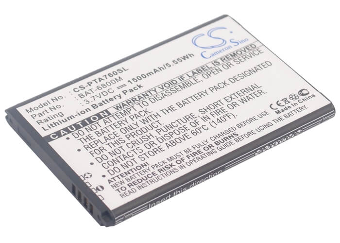 3.7V, 1500mAh, Li-ion Battery fits Sky, Im-a760, Im-a760s, 5.55Wh