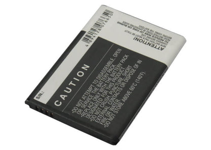 3.7V, 1750mAh, Li-ion Battery fits Pantech, Im-a760, Im-a760s, 6.475Wh