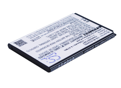 3.7V, 1100mAh, Li-ion Battery fits Blu, Dash 3.2, 4.07Wh