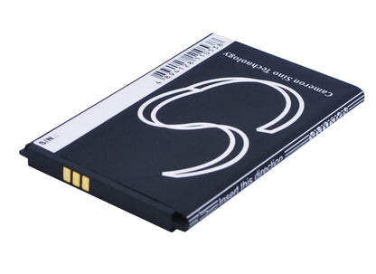 3.7V, 1100mAh, Li-ion Battery fits Blu, Dash 3.2, 4.07Wh