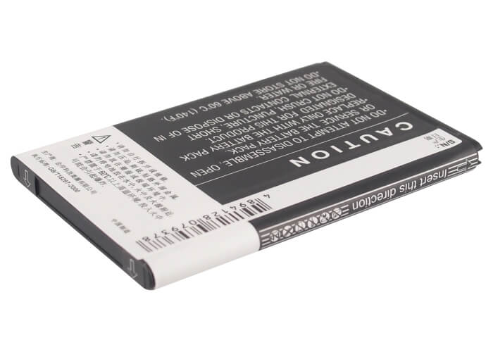 3.7V, 1750mAh, Li-ion Battery fits Gionee, C500, C600, 6.475Wh