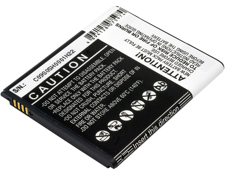 3.7V, 2100mAh, Li-ion Battery fits Xiaomi, 2a, Hongmi 1s, 7.77Wh