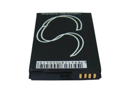3.7V, 1350mAh, Li-ion Battery fits Gigabyte, Gsmart Ms800, Gsmart Ms802, 4.995Wh
