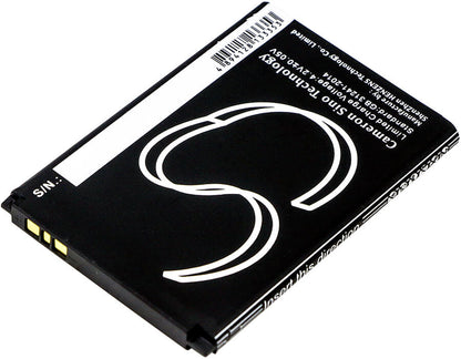 3.7V, 1000mAh, Li-ion Battery fits Blu, D140k, D141k, 3.7Wh