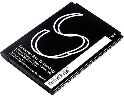 3.7V, 1000mAh, Li-ion Battery fits Blu, D140k, D141k, 3.7Wh