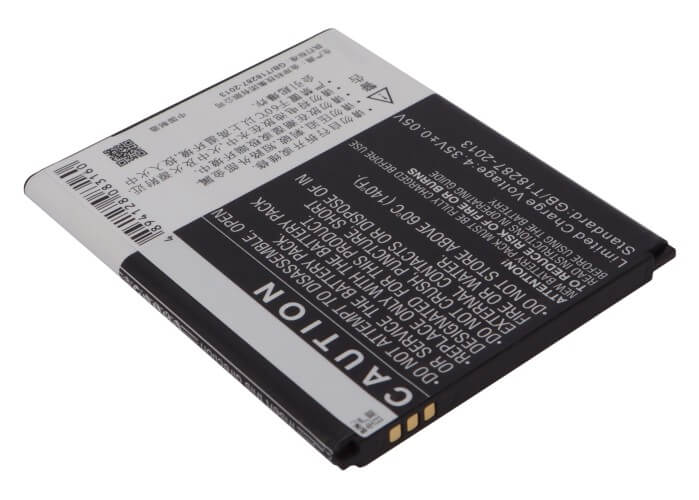 3.8V, 1700mAh, Li-ion Battery fits Hisense, E956q, E958q, 6.46Wh