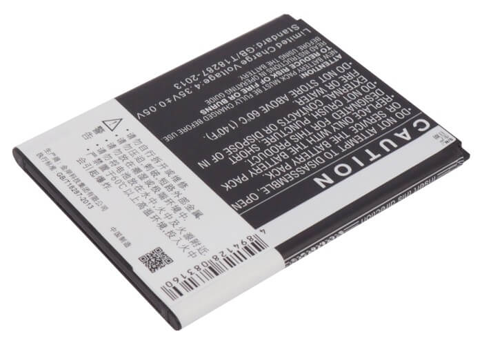 3.8V, 1700mAh, Li-ion Battery fits Hisense, E956q, E958q, 6.46Wh