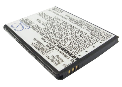 3.7V, 1500mAh, Li-ion Battery fits Verizon, Aegis, Bbm65tk, 5.55Wh