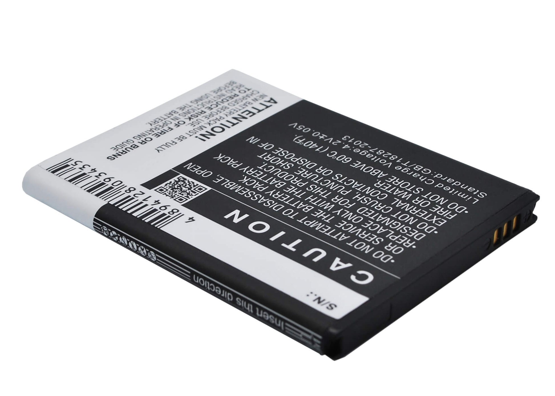 3.7V, 1850mAh, Li-ion Battery fits Samsung, Aegis, Bbm65tk, 6.845Wh