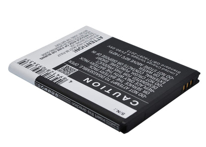 3.7V, 1850mAh, Li-ion Battery fits Samsung, Aegis, Bbm65tk, 6.845Wh