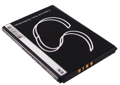 3.7V, 1500mAh, Li-ion Battery fits Alcatel, Authority, One Touch 955, 5.55Wh
