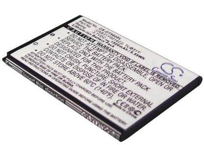 3.7V, 1500mAh, Li-ion Battery fits Cricket, Authority, 5.55Wh