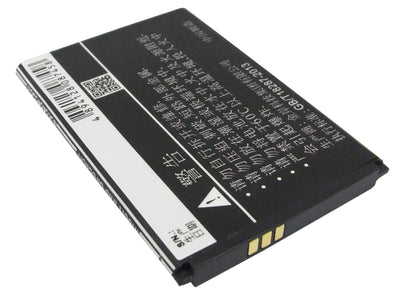 3.7V, 1100mAh, Li-ion Battery fits Fly, Iq235, 4.07Wh