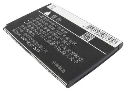 3.7V, 1100mAh, Li-ion Battery fits Fly, Iq235, 4.07Wh