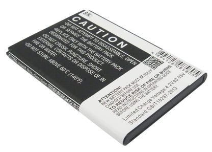 3.7V, 1700mAh, Li-ion Battery fits Tcl, A510, D662, 6.29Wh