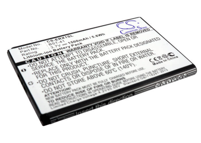 3.7V, 1500mAh, Li-ion Battery fits Sony Ericsson, A8, A8i, 5.55Wh