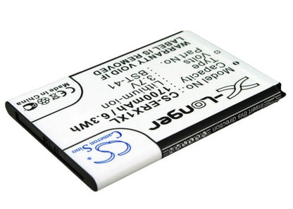 3.7V, 1700mAh, Li-ion Battery fits Sony Ericsson, A8, A8i, 6.29Wh