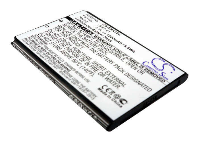 3.7V, 1500mAh, Li-ion Battery fits Ntt Docomo, Aso29038, Xperiatm, 5.55Wh