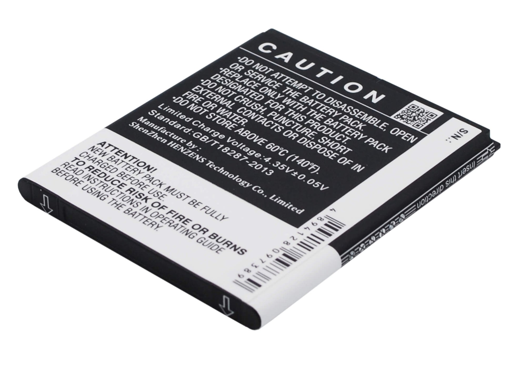 3.8V, 2100mAh, Li-ion Battery fits Alcatel, 5065w-2dalus2, One Touch Pop S3, 7.98Wh