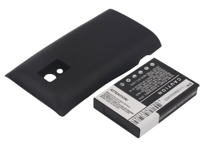 Black, 3.7V, 2600mAh, Li-ion Battery fits Ntt Docomo, Aso29038, Xperiatm, 9.62Wh