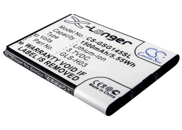 3.7V, 1500mAh, Li-ion Battery fits Gigabyte, G1345, 5.55Wh