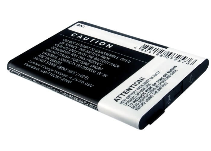 3.7V, 1500mAh, Li-ion Battery fits Gsmart, G1345, 5.55Wh
