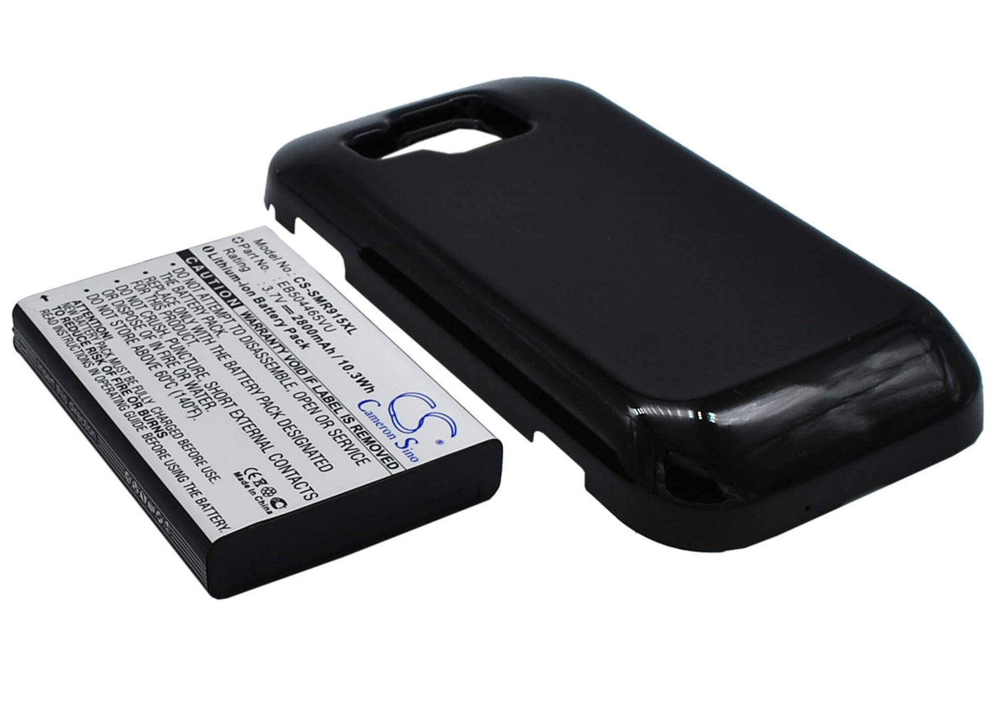 3.7V, 2800mAh, Li-ion Battery fits Samsung, Galaxy Indulge R910, Galaxy Indulge R915, 10.36Wh