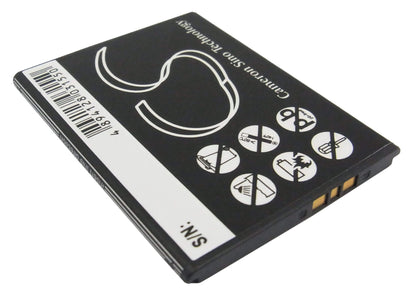 3.7V, 1150mAh, Li-ion Battery fits Meizu, M8, M8 16gb, 4.255Wh