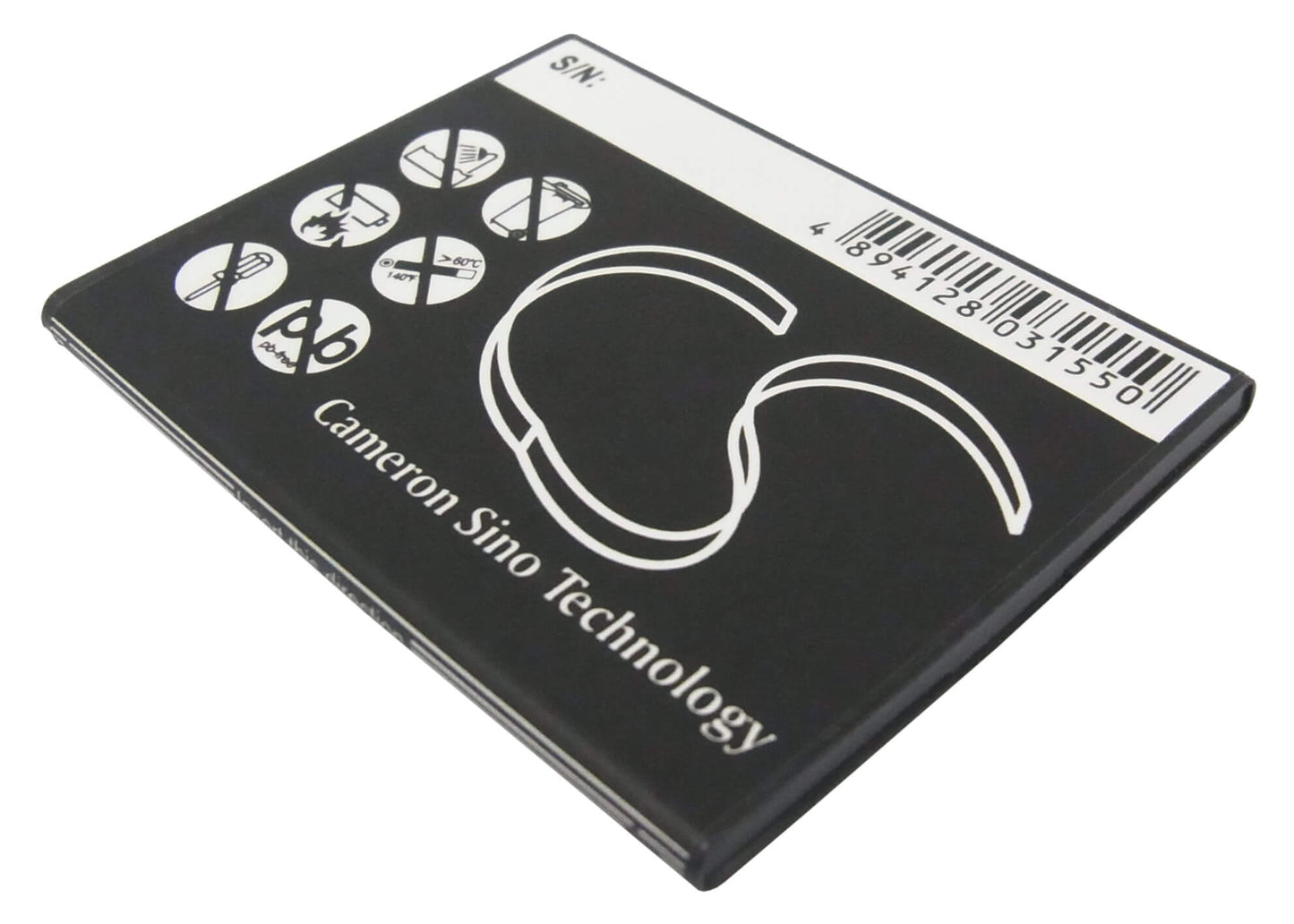 3.7V, 1150mAh, Li-ion Battery fits Meizu, M8, M8 16gb, 4.255Wh