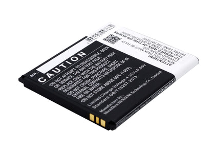 3.8V, 2100mAh, Li-ion Battery fits Wiko, 9261, Birdy, 7.98Wh