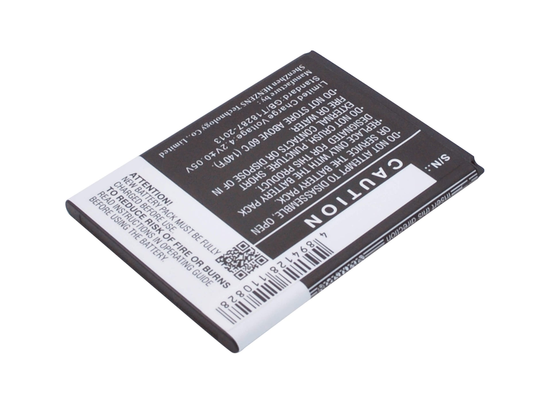 3.7V, 1300mAh, Li-ion Battery fits Green Orange, Mars 1, 4.81Wh