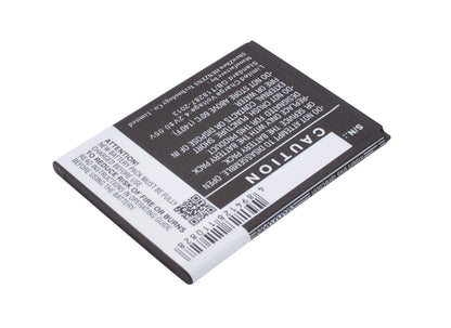 3.7V, 1300mAh, Li-ion Battery fits Green Orange, Mars 1, 4.81Wh