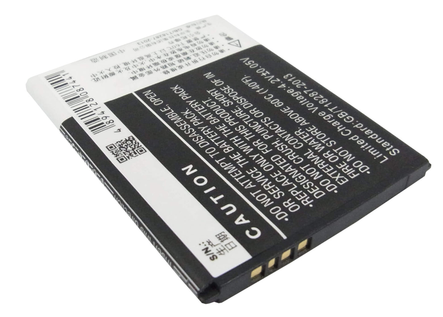 3.7V, 1100mAh, Li-ion Battery fits Gionee, Gn106, Gn109, 4.07Wh