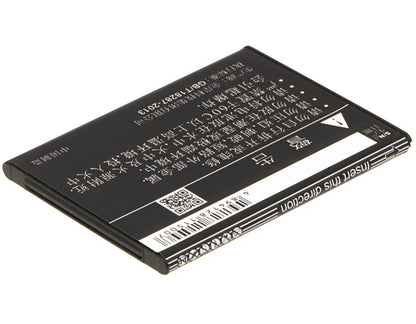 3.7V, 1150mAh, Li-ion Battery fits Zte, Blade C310, L530g, 4.255Wh