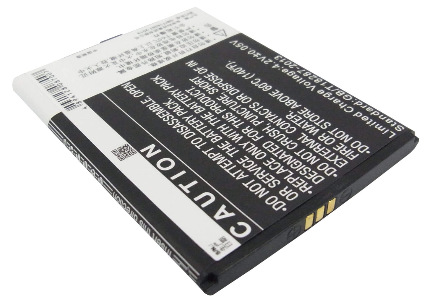 3.7V, 1250mAh, Li-ion Battery fits Coolpad, 5820, 7005, 4.625Wh