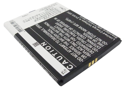 3.7V, 1250mAh, Li-ion Battery fits Skyworth, Pe90, 4.625Wh