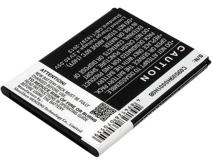 3.7V, 1500mAh, Li-ion Battery fits Virgin Mobile, Venture Vm2045, 5.55Wh