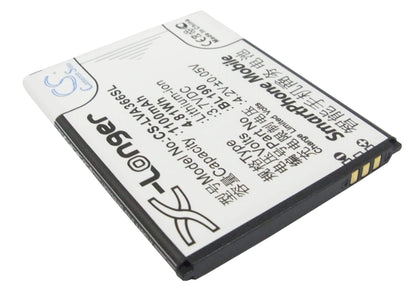 3.7V, 1100mAh, Li-ion Battery fits Lenovo, A366t, 4.07Wh
