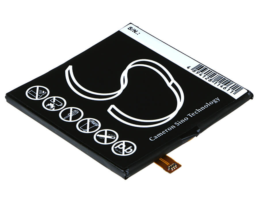 3.8V, 2000mAh, Li-Polymer Battery fits Tcl, I708u, I709m, 7.6Wh