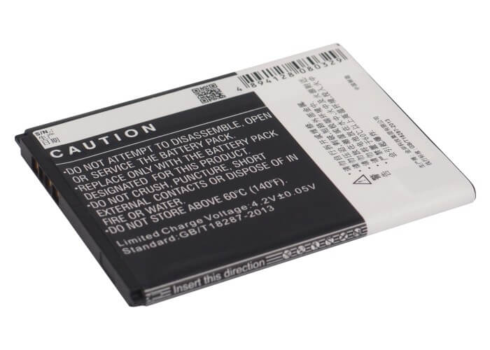3.7V, 1300mAh, Li-ion Battery fits Orange, 4013x-2argpl3, Rise 30, 4.81Wh