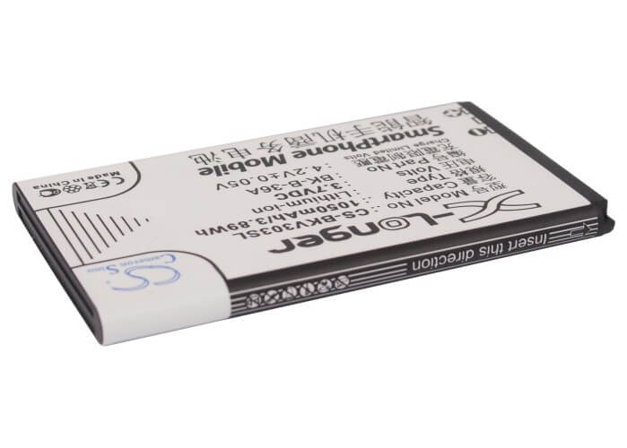3.7V, 1050mAh, Li-ion Battery fits Bbk, Vivo V303, Vivo Y1, 3.885Wh