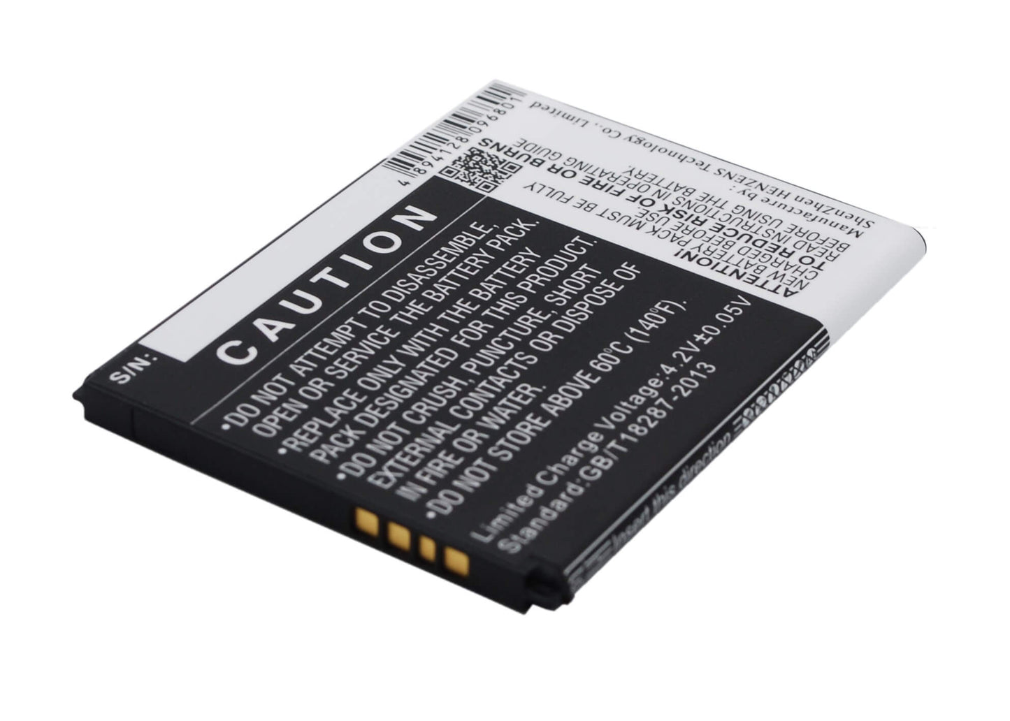 3.7V, 1500mAh, Li-ion Battery fits Alcatel, One Touch S Pop, One Touch S Pop Dual, 5.55Wh