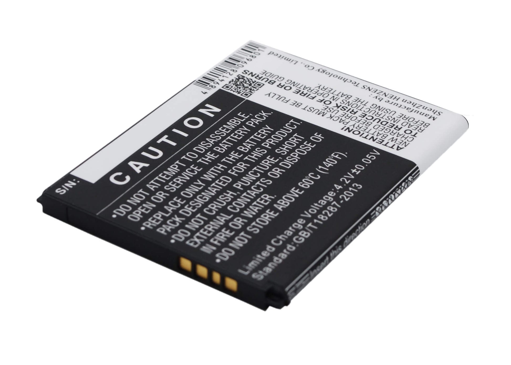 3.7V, 1500mAh, Li-ion Battery fits Alcatel, One Touch S Pop, One Touch S Pop Dual, 5.55Wh