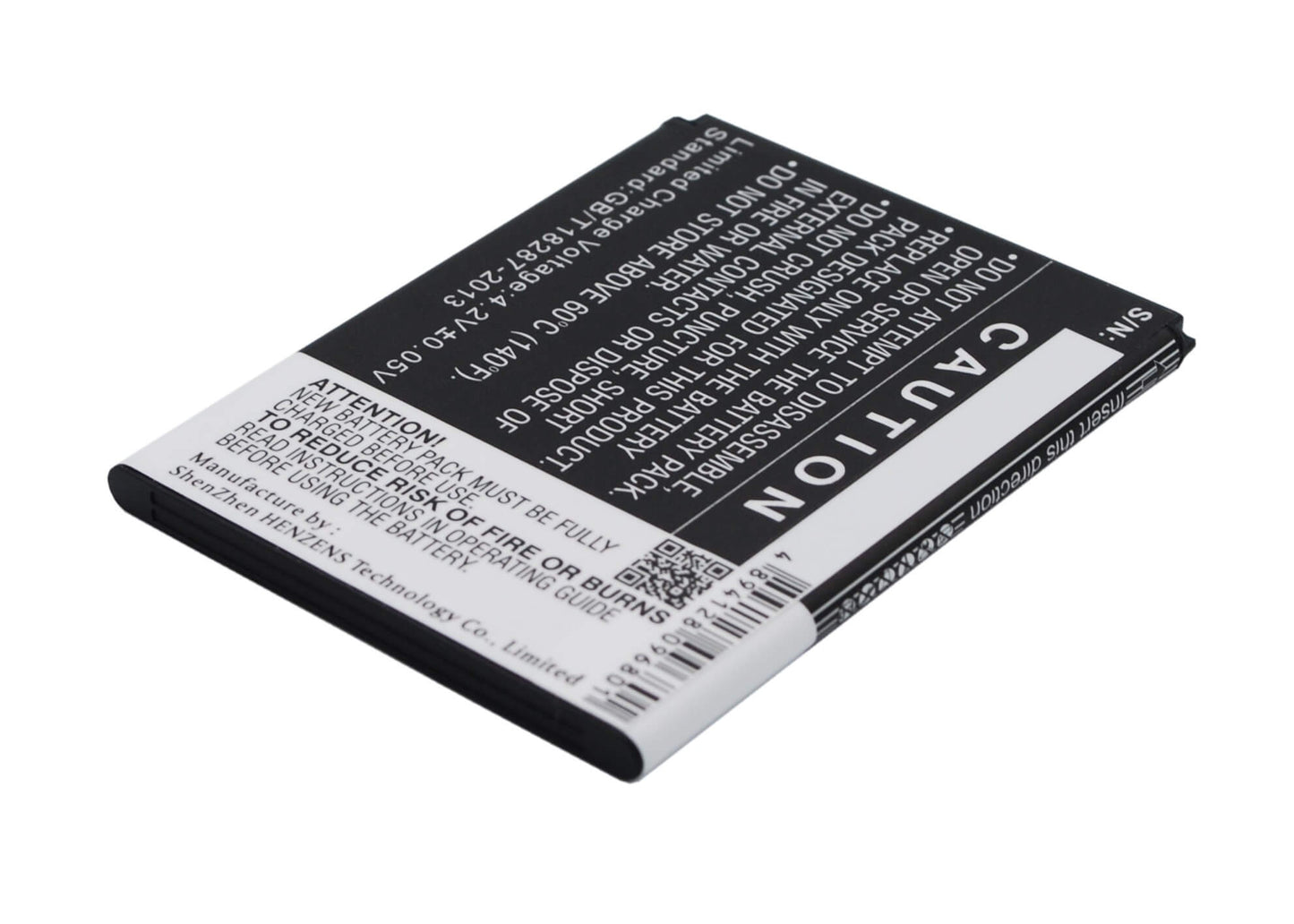 3.7V, 1500mAh, Li-ion Battery fits Alcatel, One Touch S Pop, One Touch S Pop Dual, 5.55Wh