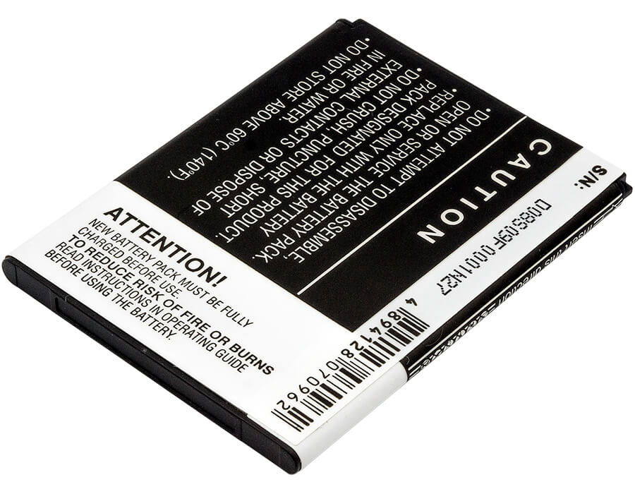 3.7V, 1450mAh, Li-ion Battery fits Alcatel, Adr3045, One Touch Shockwave, 5.365Wh