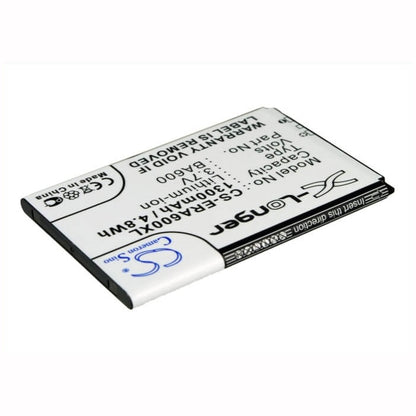 3.7V, 1300mAh, Li-ion Battery fits Sony Ericsson, Kumquat, Lt16, 4.81Wh