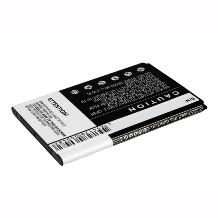 3.7V, 1300mAh, Li-ion Battery fits Sony Ericsson, Kumquat, Lt16, 4.81Wh